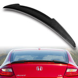 V-Style Rear Trunk Lip Duckbill Spoiler Wing For 2013-2017 Honda Accord 2-DR / Coupe -Real Carbon Fiber