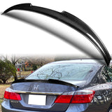 V-Style Rear Trunk Lip Duckbill Spoiler Wing For 2013-2017 Honda Accord 4-DR / Sedan -Real Carbon Fiber