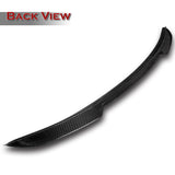 V-Style Rear Trunk Lip Duckbill Spoiler Wing For 2013-2018 Acura ILX 4-DR / Sedan -Real Carbon Fiber