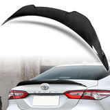 V-Style Rear Trunk Lip Duckbill Spoiler Wing For 2018-2023 Toyota Camry -Real Carbon Fiber