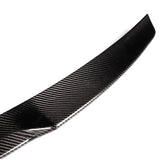 V-Style Rear Trunk Lip Duckbill Spoiler Wing For 2014-2021 Infiniti Q50 Q50S -Real Carbon Fiber