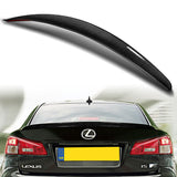 STP-Style Rear Trunk Lip Duckbill Spoiler Wing For 2006-2013 Lexus IS250 IS350 IS-F -Real Carbon Fiber