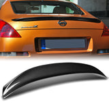 STP-Style Rear Trunk Lip Duckbill Spoiler Wing For 2003-2008 Nissan 350Z Z33 2-DR / Coupe -Real Carbon Fiber