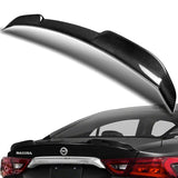 V-Style Rear Trunk Lip Duckbill Spoiler Wing For 2016-2023 Nissan Maxima 4-DR / Sedan -Real Carbon Fiber