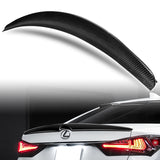 OE-Style Rear Trunk Lip Duckbill Spoiler Wing For 2013-2020 Lexus GS300 GS350 GS200t GS-F 4-DR / Sedan -Real Carbon Fiber