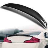 STP-Style Rear Trunk Lip Duckbill Spoiler Wing For 2003-2007 Infiniti G35 2-DR / Coupe -Real Carbon Fiber