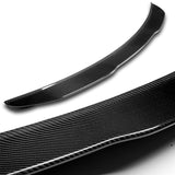 PSM-Style Rear Trunk Lip Duckbill Spoiler Wing For 2014-2022 Infiniti Q50 4-DR / Sedan -Real Carbon Fiber