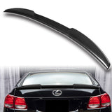 V-Style Rear Trunk Lip Duckbill Spoiler Wing For 2006-2011 Lexus GS-Series -Real Carbon Fiber