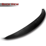 Sport-Style Rear Trunk Lip Spoiler Wing For 2007-2013 Infiniti G25 G37 4-DR / Sedan -Real Carbon Fiber