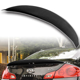 Sport-Style Rear Trunk Lip Spoiler Wing For 2007-2013 Infiniti G25 G37 4-DR / Sedan -Real Carbon Fiber