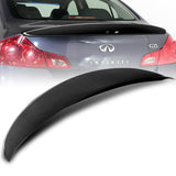 Sport-Style Rear Trunk Lip Spoiler Wing For 2007-2013 Infiniti G25 G37 4-DR / Sedan -Real Carbon Fiber