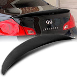 Sport-Style Rear Trunk Lip Spoiler Wing For 2007-2013 Infiniti G25 G37 4-DR / Sedan -Real Carbon Fiber