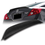 NS-Style Rear Trunk Lip Spoiler Wing For 2008-2013 Nissan Altima 2-DR / Coupe -Real Carbon Fiber