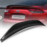 G-Style Rear Trunk Lip Duckbill Spoiler Wing For 2018-2023 KIA Stinger -Real Carbon Fiber