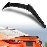 G-Style Rear Trunk Lip Duckbill Spoiler Wing For 2015-2023 Lexus RC200t RC300 RC350 F-Sport 2-DR / Coupe -Real Carbon Fiber