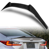 G-Style Rear Trunk Lip Duckbill Spoiler Wing For 2015-2023 Lexus RC200t RC300 RC350 F-Sport 2-DR / Coupe -Real Carbon Fiber