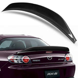 STP-Style Rear Trunk Lip Duckbill Spoiler Wing For 2004-2011 Mazda RX-8 RX8 -Real Carbon Fiber