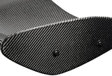 Type-4 GT-Style Adjustable Bracket Rear Trunk Lip Universal Spoiler Wing 51" -Real Carbon Fiber