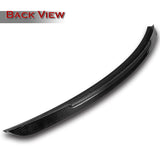 OE-Style Rear Trunk Lip Duckbill Spoiler Wing For 2009-2015 Jaguar XF Sedan -Real Carbon Fiber