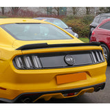 H-Style Rear Trunk Lip Spoiler Wing For 2015-2022 Ford Mustang Coupe 2-DR -Real Carbon Fiber