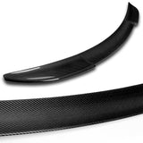 H-Style Rear Trunk Lip Spoiler Wing For 2015-2022 Ford Mustang Coupe 2-DR -Real Carbon Fiber