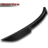 H-Style Rear Trunk Lip Spoiler Wing For 2015-2022 Ford Mustang Coupe 2-DR -Real Carbon Fiber