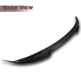 V-Style Rear Trunk Lip Duckbill Spoiler Wing For 2022-2024 Subaru WRX Sedan -Real Carbon Fiber