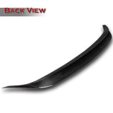 ST-Style Rear Trunk Lip Duckbill Spoiler Wing For 2022-2024 Subaru WRX STI -Real Carbon Fiber