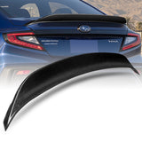 ST-Style Rear Trunk Lip Duckbill Spoiler Wing For 2022-2024 Subaru WRX STI -Real Carbon Fiber