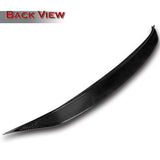 ST-Style Rear Trunk Lip Duckbill Spoiler Wing For 2015-2021 Subaru WRX STI Sedan -Real Carbon Fiber