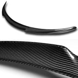 V-Style Rear Trunk Lip Spoiler Wing For 2020-2024 Tesla Model Y -Real Carbon Fiber