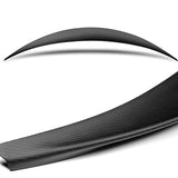 VIP-Style Rear Trunk Lip Duckbill Spoiler Wing For 2020-2024 Tesla Model Y -Matte Carbon Fiber