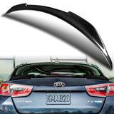 V-Style Rear Trunk Lip Duckbill Spoiler Wing For 2014-2015 Kia Optima K5 -Real Carbon Fiber