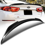 V-Style Rear Trunk Lip Duckbill Spoiler Wing For 2014-2015 Kia Optima K5 -Real Carbon Fiber