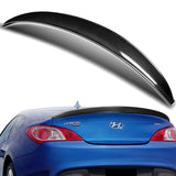 OE-Style Rear Trunk Lip Duckbill Spoiler Wing For 2010-2016 Hyundai Genesis Coupe 2-DR -Real Carbon Fiber