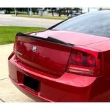 V-Style Rear Trunk Lip Duckbill Spoiler Wing For 2006-2010 Dodge Charger -Real Carbon Fiber