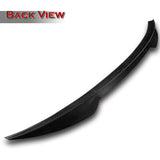 V-Style Rear Trunk Lip Spoiler Wing For 2014-2016 Kia Forte Koup Coupe 2-DR -Real Carbon Fiber