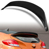 STP-Style Rear Trunk Lip Spoiler Wing For 2013-2017 Hyundai Veloster Turbo -Real Carbon Fiber