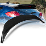 STP-Style Rear Trunk Lip Spoiler Wing For 2013-2017 Hyundai Veloster Turbo -Real Carbon Fiber