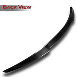 STP-Style Rear Trunk Lip Spoiler Wing For 2016-2024 Chevrolet Malibu Sedan 4-DR -Real Carbon Fiber