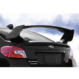 Rear Trunk Lip Spoiler Wing For 2015-2021 Subaru WRX STI -Full Real Carbon Fiber