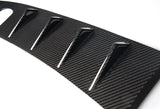 Real Carbon Fiber Rear Roof Spoiler Wing For 2015-2021 Subaru WRX STI Impreza 4-DR / Sedan -Shark Fin Style