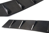 Real Carbon Fiber Rear Roof Spoiler Wing For 2015-2021 Subaru WRX STI Impreza 4-DR / Sedan -Shark Fin Style