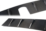 Real Carbon Fiber Rear Roof Spoiler Wing For 2015-2021 Subaru WRX STI Impreza 4-DR / Sedan -Shark Fin Style