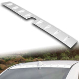 Pearl White Rear Roof Vortex Generator Spoiler Wing For 2022 2023 2024 Subaru WRX -Shark Fin Style