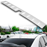 Pearl White Rear Roof Vortex Generator Spoiler Wing For 2022 2023 2024 Subaru WRX -Shark Fin Style