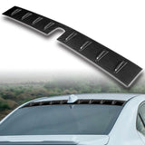 Carbon Fiber Painted Rear Roof Vortex Generator Spoiler Wing For 2022 2023 2024 Subaru WRX -Shark Fin Style