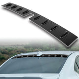 Matte Black Rear Roof Vortex Generator Spoiler Wing For 2022 2023 2024 Subaru WRX -Shark Fin Style