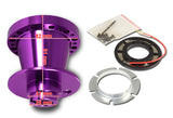 For 1990 - 1993 Honda Accord Steering Wheel 6-Bolt HUB Adapter -Purple T-6061 Aluminum