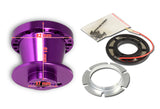 For 1993 - 1997 Mazda 323 626 929 Steering Wheel 6-Bolt HUB Adapter -Purple T-6061 Aluminum